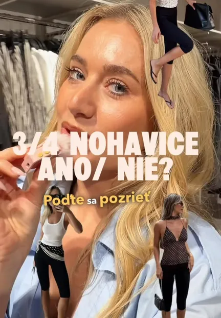 Návrat capri nohavíc