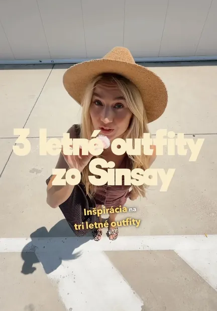 Letné looky zo Sinsay