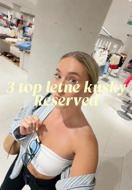 Letné dámske topy