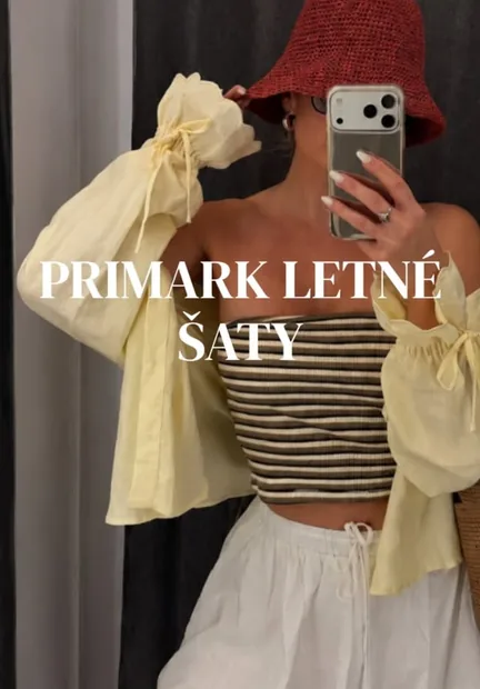 Letné šaty z Primarku